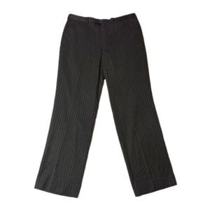 Formal Striped Dress Pants for Men's Office Business Trouser